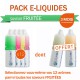 Pack 3 mois saveur Fruitée dont 2 gratuits